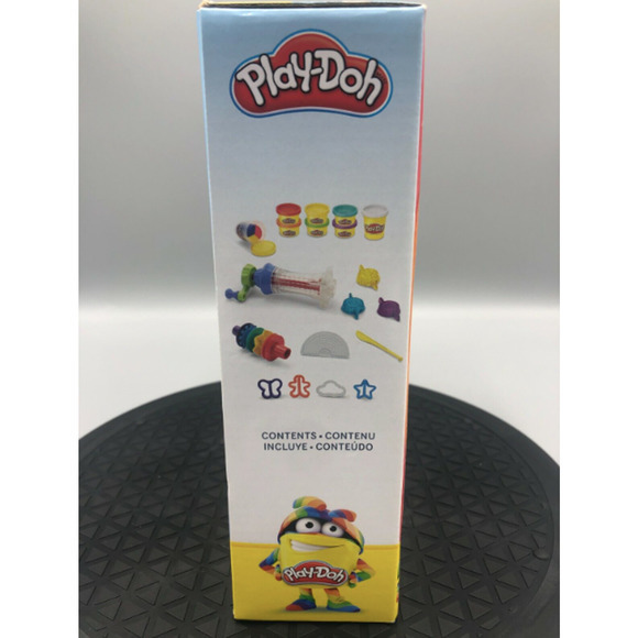 Play-Doh Rainbow Twirl Set, 8 Cans of 3-in-1 Rainbow Compound, Molds, Twister 3+ - Picture 4 of 5